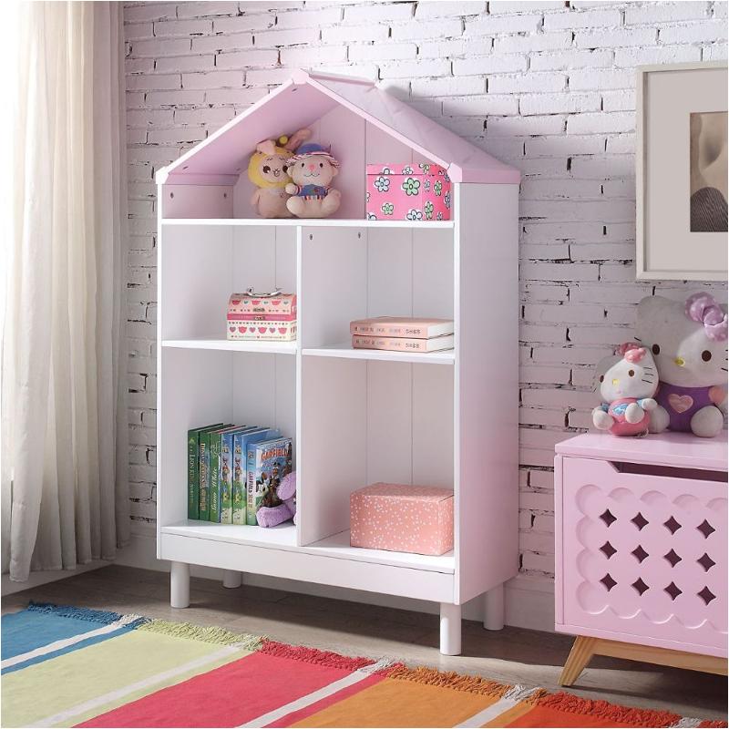 92223 Acme Furniture Doll Cottage Bedroom Furniture Bookcase