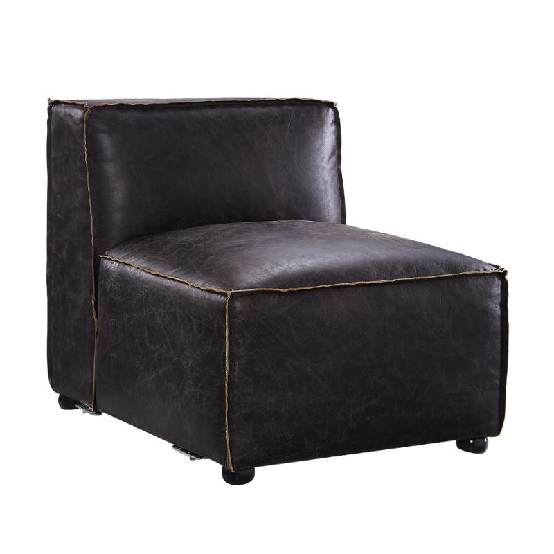 56585 Acme Furniture Birdie - Black Living Room Furniture Sectional