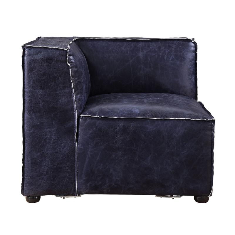 56597 Acme Furniture Birdie - Blue Living Room Furniture Sectional