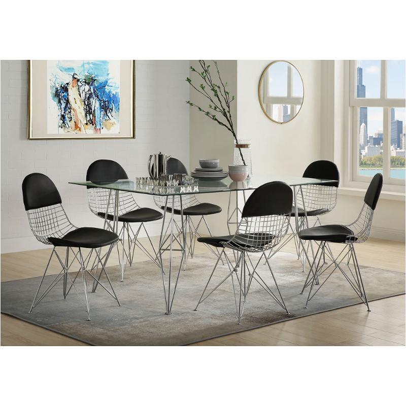 77826gl Acme Furniture Paula Dining Room Furniture Dining Table