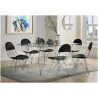 77826gl Acme Furniture Paula Dining Room Furniture Dining Table