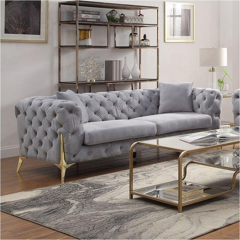 56115 Acme Furniture Jelanea Sofa With 2 Pillows