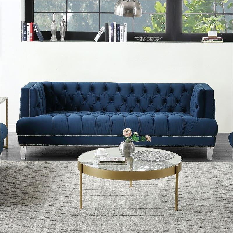 56455 Acme Furniture Ansario - Blue Blue Sofa