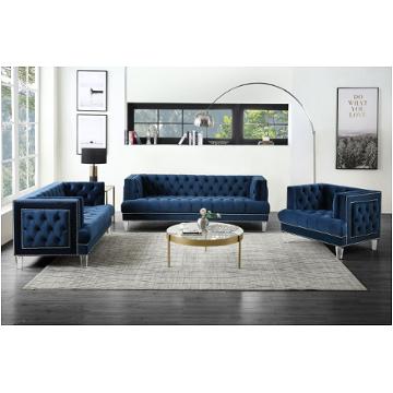 56455 Acme Furniture Ansario - Blue Blue Sofa