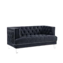 56461 Acme Furniture Ansario - Black Living Room Furniture Loveseat