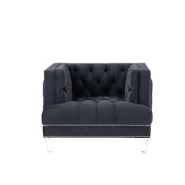 56462 Acme Furniture Ansario - Black Living Room Furniture Living Room Chair