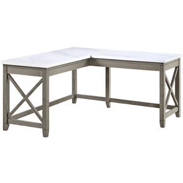 Of00057-1 Acme Furniture Zahrah - Oak Home Office Furniture Desk