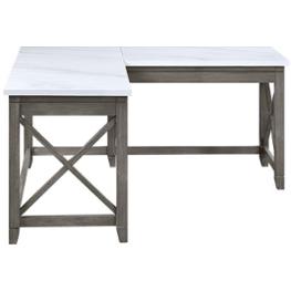 Of00058-1 Acme Furniture Zahrah - Gray Home Office Furniture Desk