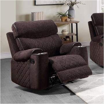 56907 Acme Furniture Aulada - Chocolate Living Room Furniture Recliner