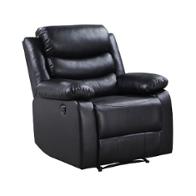 56910 Acme Furniture Eilbra - Black Living Room Furniture Recliner