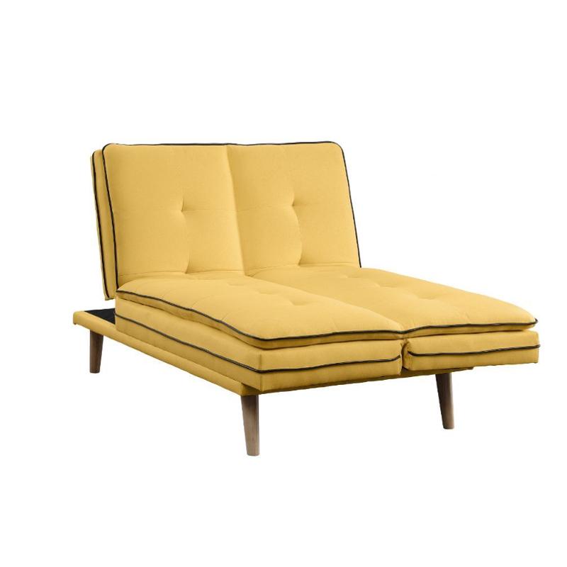 57160 Acme Furniture Savilla Yellow Adjustable Sofa 57160 Acme Furniture Savilla Yellow Adjustable Sofa