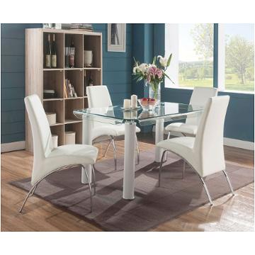 70261gl Acme Furniture Gordie - White Dining Room Furniture Dining Table