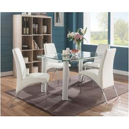 70261gl Acme Furniture Gordie - White Dining Room Furniture Dining Table