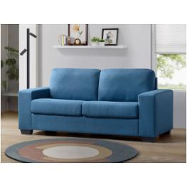 57215 Acme Furniture Zoilos - Blue Living Room Furniture Futon