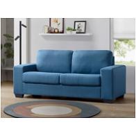 57215 Acme Furniture Zoilos - Blue Living Room Furniture Futon