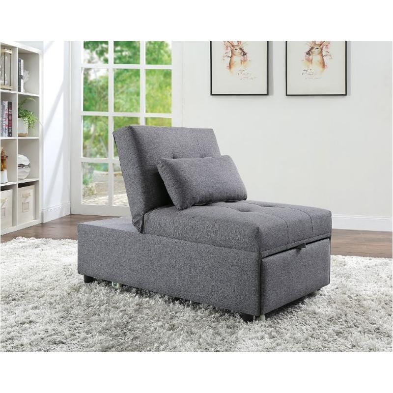 58247 Acme Furniture Hidalgo Living Room Furniture Futon