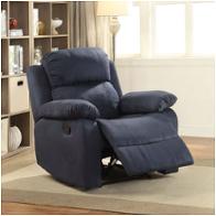 59476 Acme Furniture Parklon - Blue Living Room Furniture Recliner