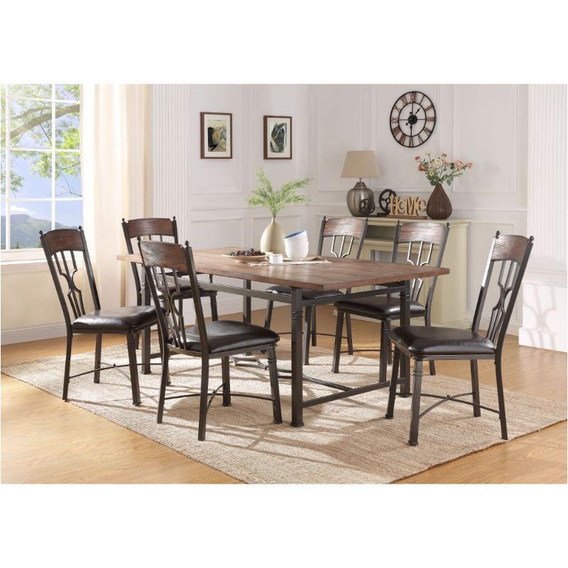 60015 Acme Furniture Lynlee Dining Room Furniture Dining Table