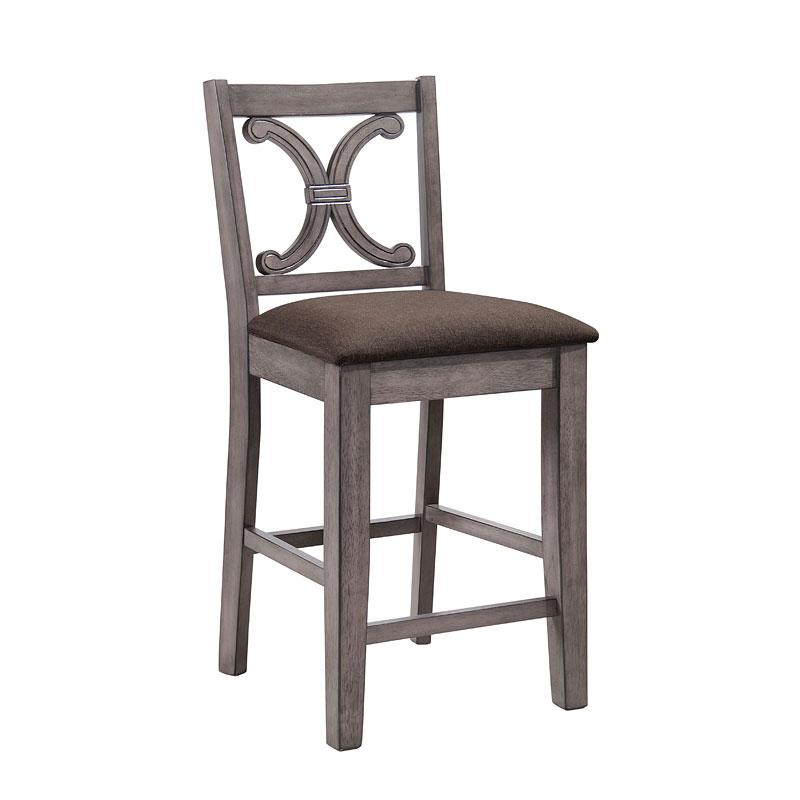 72717 Acme Furniture Norabel - Gray Oak Dining Room Furniture Stool