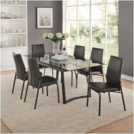 73156gl Acme Furniture Osias - Black Dining Room Furniture Dining Table