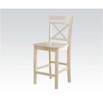 72547 Acme Furniture Tartys - Cream Dining Room Furniture Stool