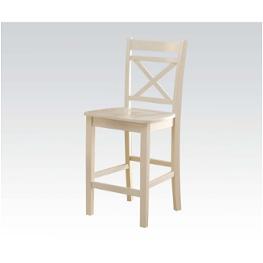 72547 Acme Furniture Tartys - Cream Dining Room Furniture Stool