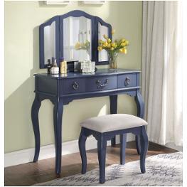 90350ds Acme Furniture Abelus - Blue Gray Living Room Furniture Vanitie