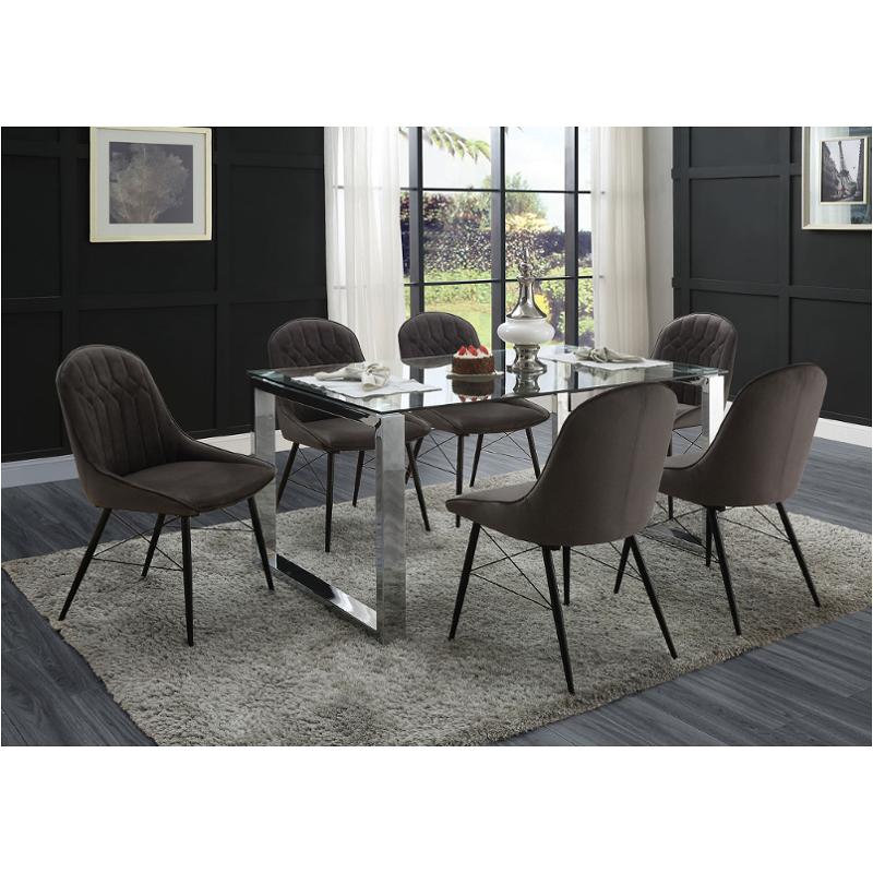 74015 Acme Furniture Abraham Dining Room Furniture Dining Table