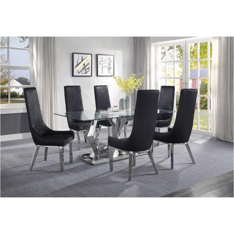 72472gl Acme Furniture Gianna Dining Room Furniture Dining Table