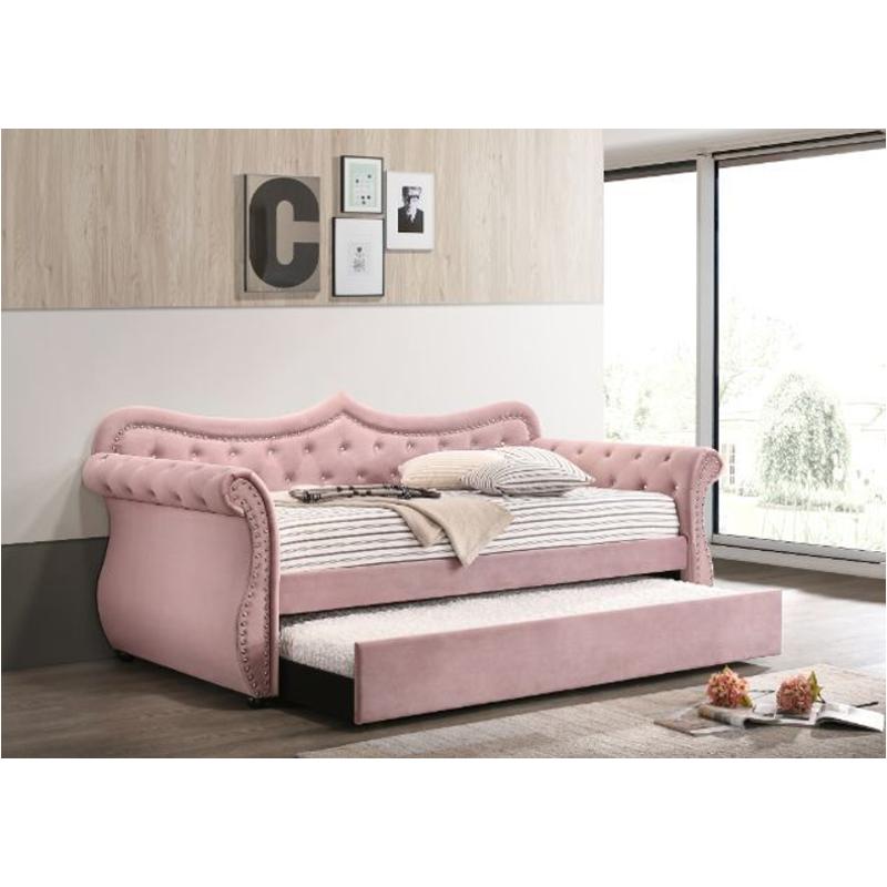 39420hf Acme Furniture Adkins - Pink Bedroom Furniture Daybed