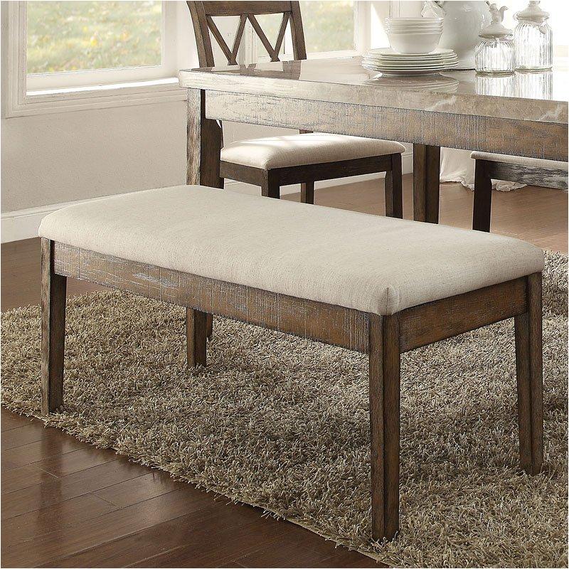 71718 Acme Furniture Claudia Dining Room Furniture Benche