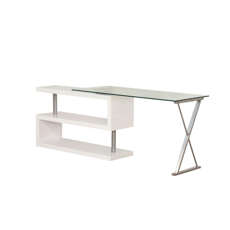 92368 Acme Furniture Buck White Writing Desk