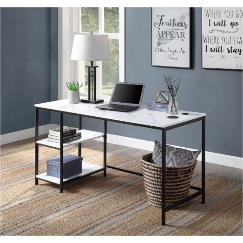 93077 Acme Furniture Taurus Home Office Furniture Desk