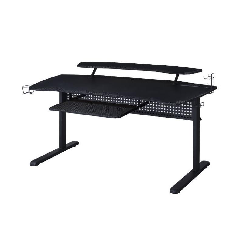93132 Acme Furniture Vildre Accent Furniture Black Gaming Table