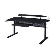 93132 Acme Furniture Vildre Accent Furniture Black Gaming Table