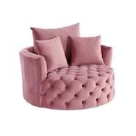 Ac00291 Acme Furniture Zunyas Accent Furniture Pink Accent Chair