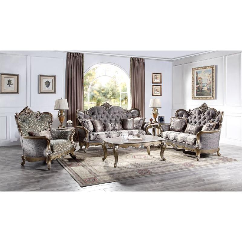 Lv00299 Acme Furniture Elozzol Living Room Furniture Sofa