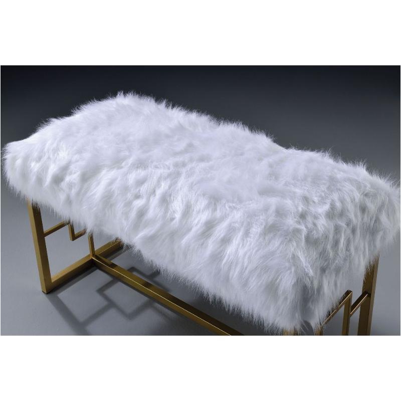 96451 Acme Furniture Bagley Ii Living Room Furniture White Bench
