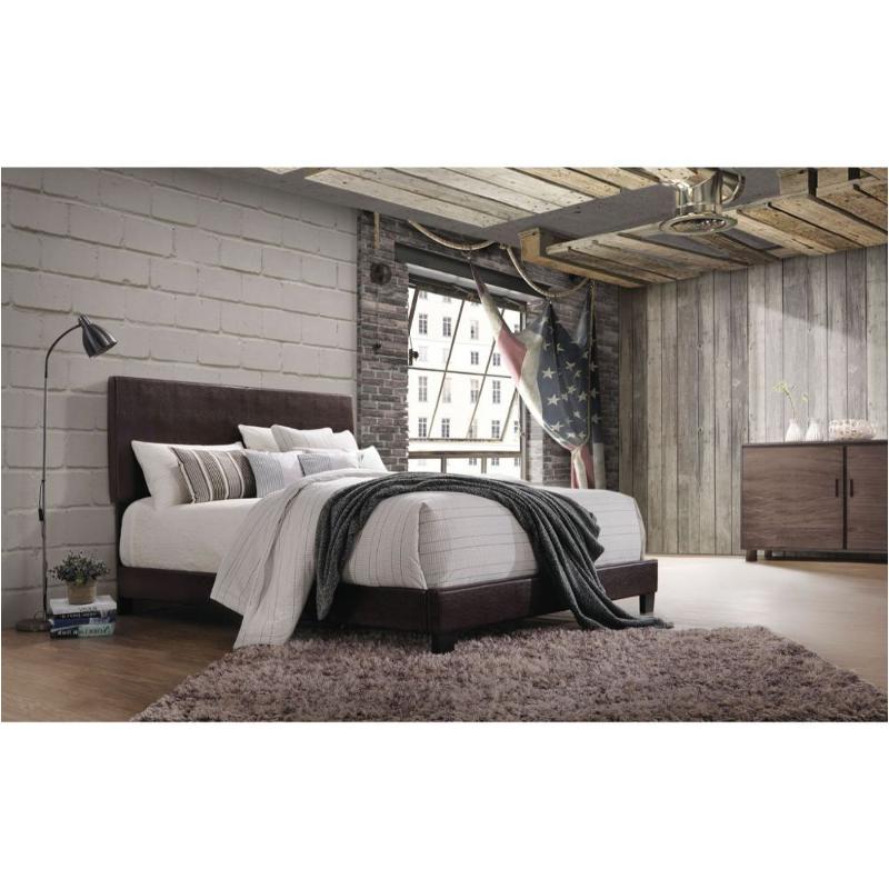 25750q Acme Furniture Lien - Espresso Bedroom Furniture Bed