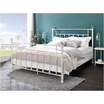 Acme Louis Philippe Full Panel Bed in White 23840F