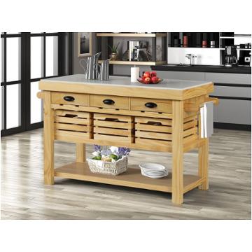 Ac00188 Acme Furniture Grovaam Dining Room Furniture Island