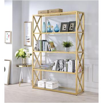 92461gl Acme Furniture Milavera Home Office Furniture Bookcase