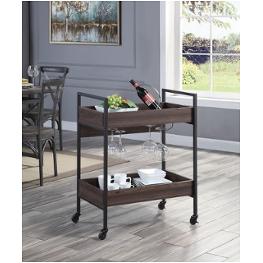 Ac00326 Acme Furniture Jerrick Dining Room Furniture Cart