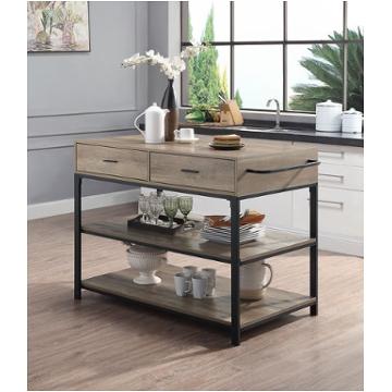 Ac00403 Acme Furniture Macaria Dining Room Furniture Cart