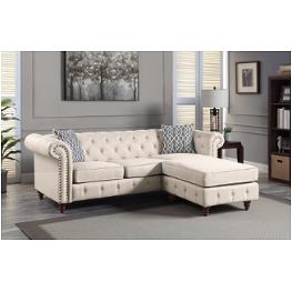 Lv00643 Acme Furniture Waldina Living Room Furniture Sectional
