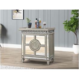 Ac00701 Acme Furniture Marinette Accent Furniture Wine Storage