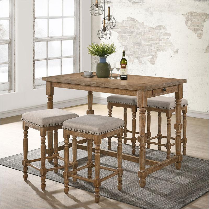 77175 Acme Furniture Farsiris Dining Room Furniture Counter Height Table