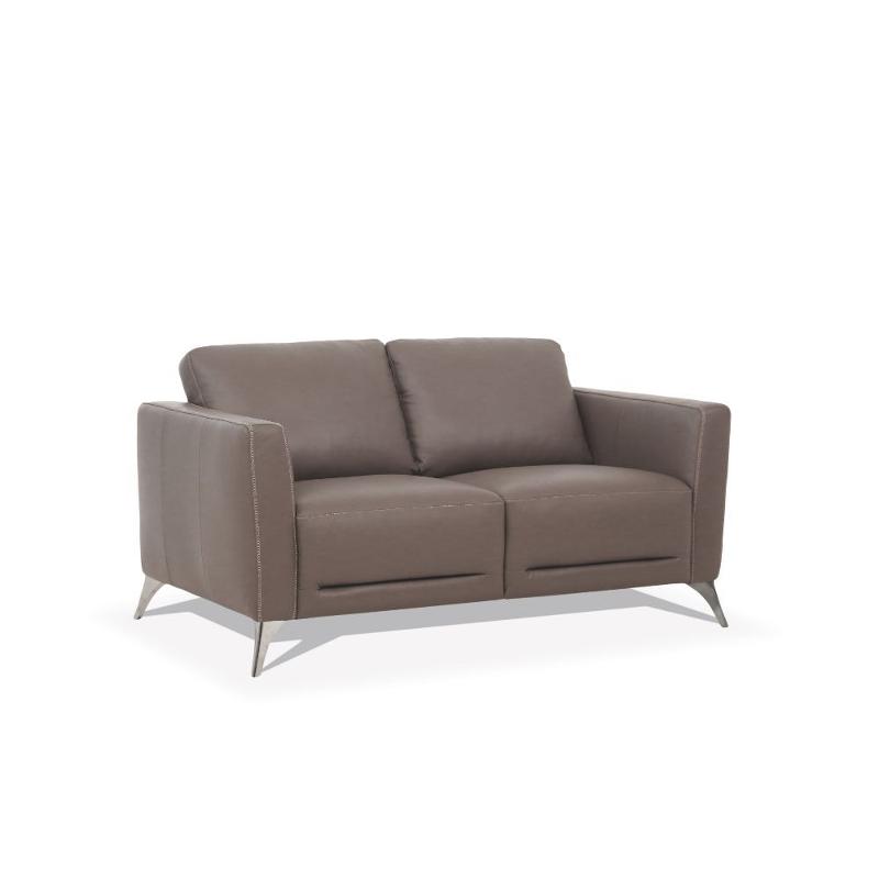 55001 Acme Furniture Malaga - Taupe Living Room Furniture Loveseat