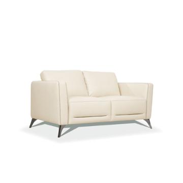 55006 Acme Furniture Malaga - Cream Living Room Furniture Loveseat
