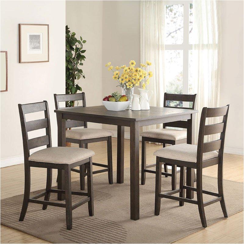 74695 Acme Furniture Salileo Dining Room Furniture Counter Height Table
